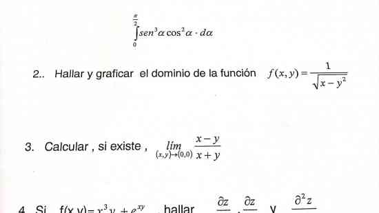 Clases de matemáticas para alumnos de la UNAP