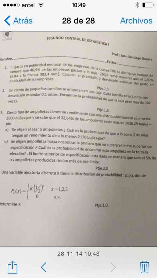 Clases de matemáticas para alumnos de la UNAP